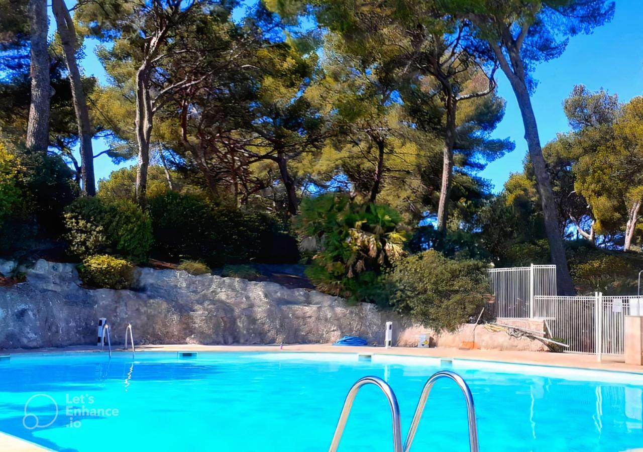 T1 Avec Piscine A 300M Des Plages Pour 4 Personnes - Residence Saint Elme La Seyne-sur-Mer Exterior photo
